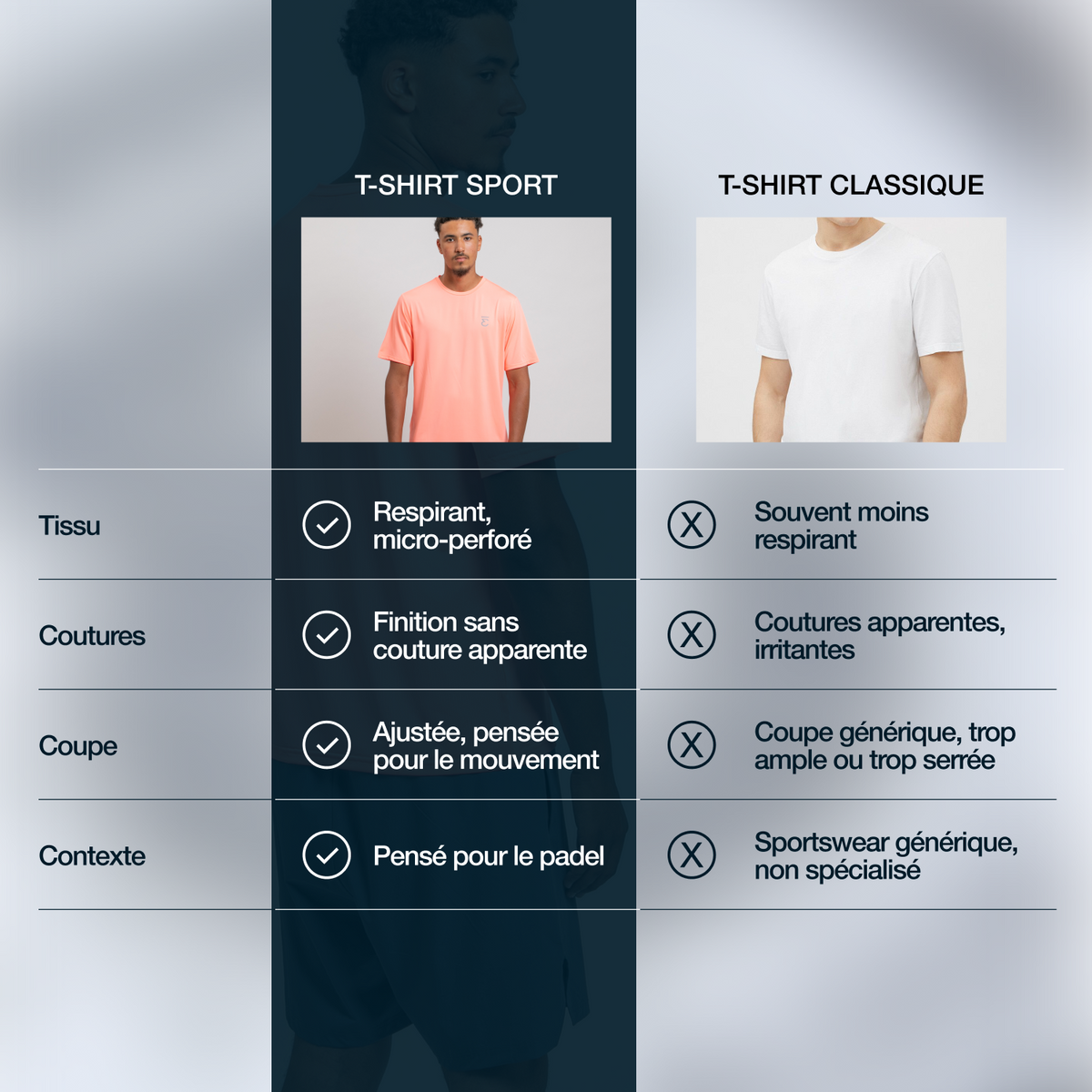 T-Shirt Rouge Rosé